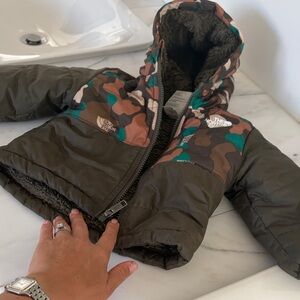 The North Face Camo Jacket 6-12mo